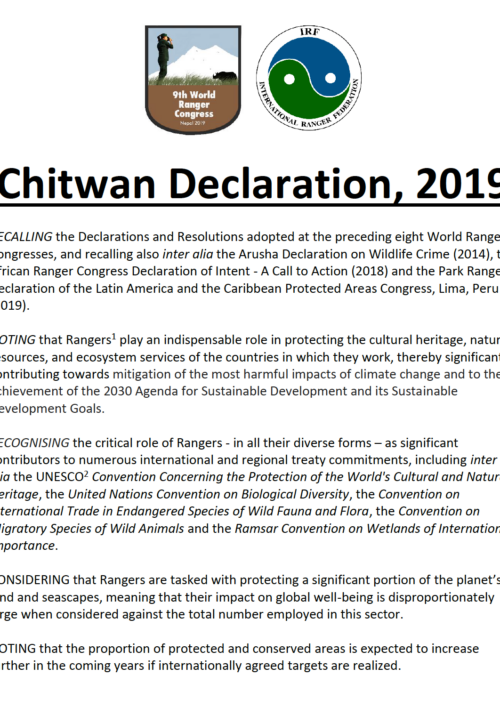 Chitwan Declaration 2019 – English